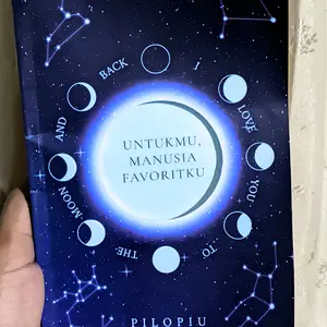 Buku novel untukmu manusia favoritku - pilopiu