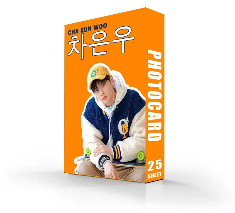 FLA Photocard ASTRO Cha Eun Wo Premium isi 25 Sheet Foto Kpop Foto Kpop 1