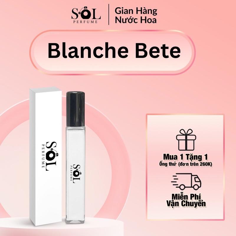    Tặng vial  Blanche Bete - ống thử 5 10ml nước hoa Nữ xịt thơm Perfume 