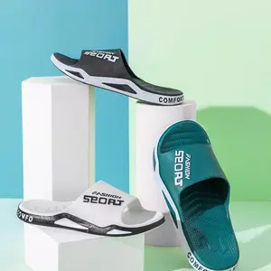 Sandal Selop Pria Wanita Viral TikTok Fashion Stylish Bahan PVC Anti Slip Empuk Nyaman Dipakai Rumah & Outdoor Ukuran 33-44 Lengkap