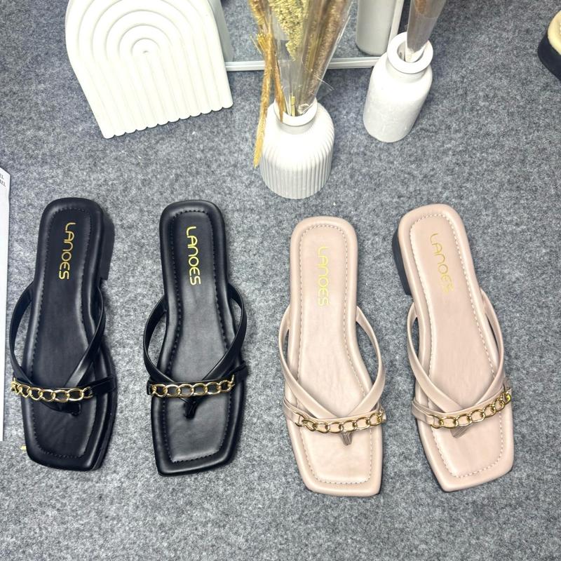 Lanoes Sandal Wanita Korean Style Terbaru Empuk Kekinian 4