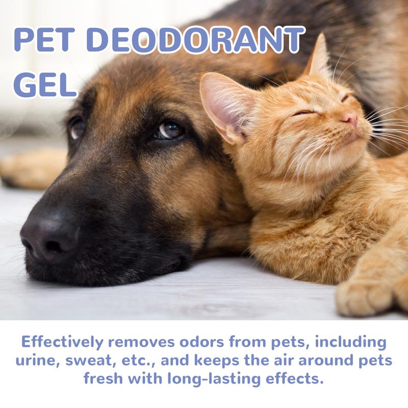 Deodorizing Fragrance Gel, Dog Odor Remover, Odor Neutralizing Gel, Pet Odor Absorber - Natural Plant Extract Formulated Fragrance Gel Removes Anxious Odors and Urine Stains 4