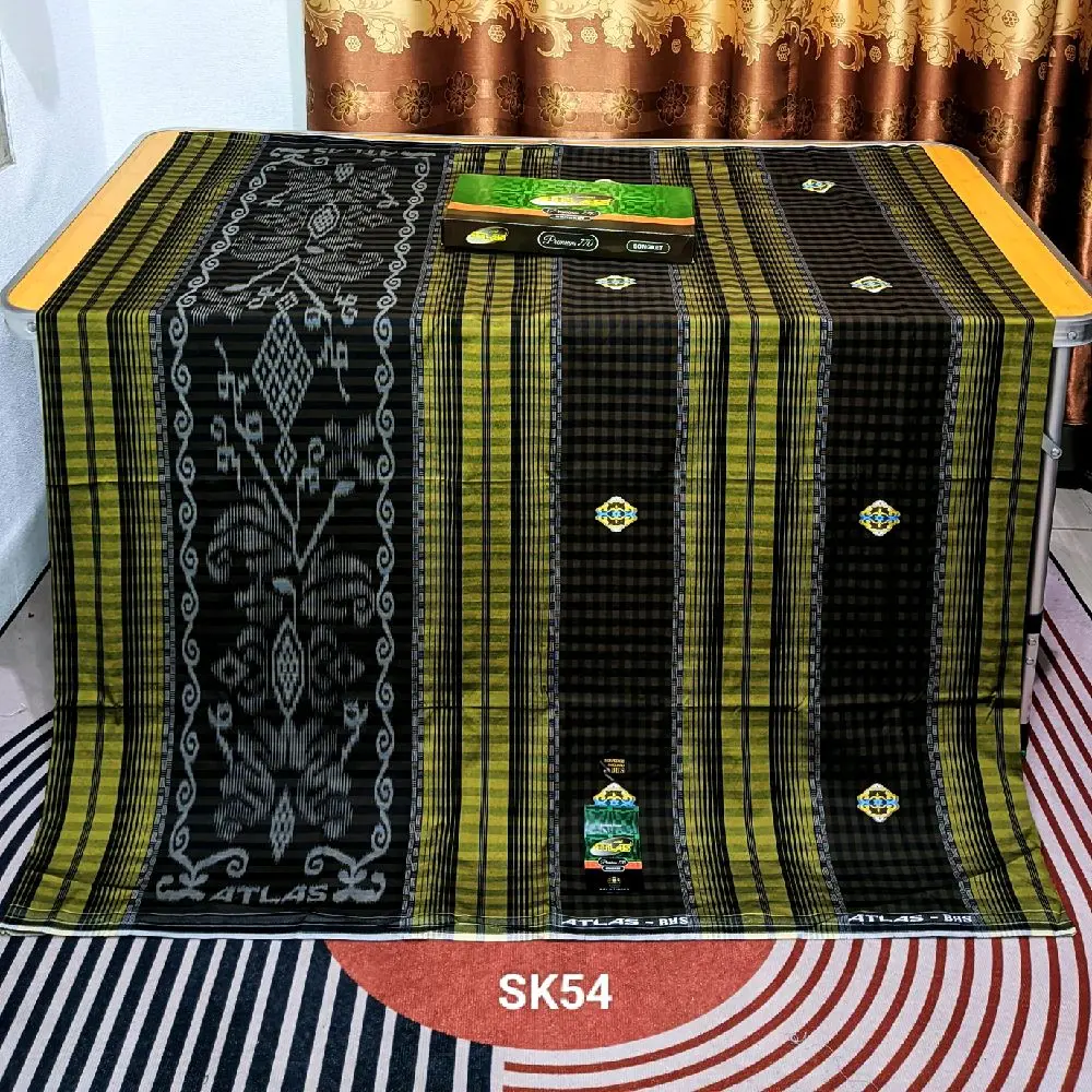 sarung ATLAS SONGKET PREMIUM 770 silver