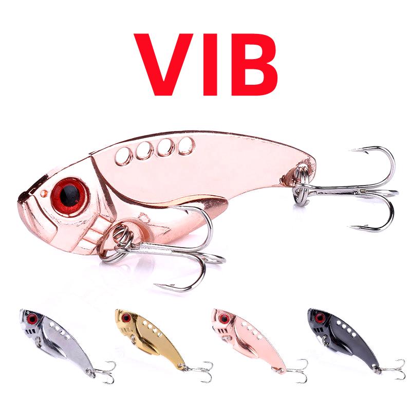 Mồi Nhử Kim Loại Rung VIB Mồi Bionic Lớp Bơi Đầy Đủ Mồi Giả Bán Chạy Thích Hợp Cho Thị Trường Quốc Tế Thương Mồi Cứng Cá Vược Cockpit Lore