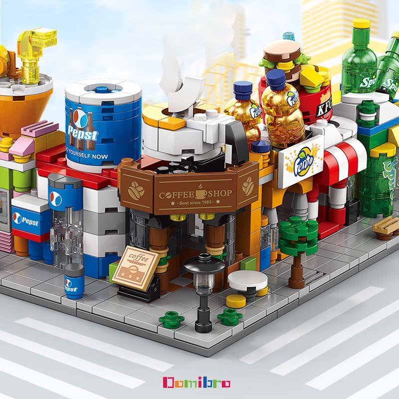 Product Introduction of Mainan Balok  Mini Toko sudut McDonald's 3D Puzzle Susun Edukasi Mainan Mainan Anak 27