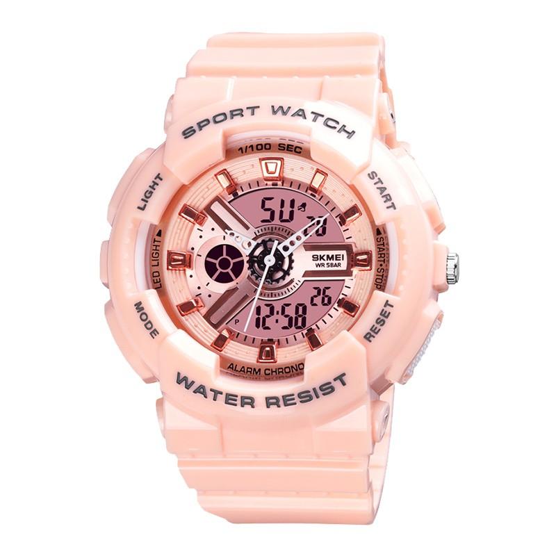 Product Introduction of SKMEI Kids Small Size Sport Watch Analog Digital Small Dial Alarm Watch Dual Display Waterproof Wristwatches Girls Boys Chirldren 1835 1689[No box] 1