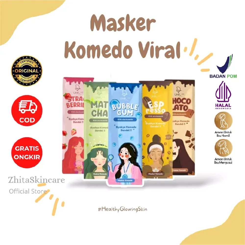 masker komedo umikyo/masker komedo navy/masker komedo viral/masker ampuh angkat komedo/ umikyo masker komedo navy