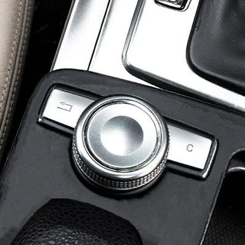 Bảng Điều Khiển Xe Hơi, Nắp Nút Công Tắc Đa Phương Tiện, Với Kim Sa, Cho Mercedes Benz C E Class W204 W212 GLK X204, Nút Âm Lượng 5