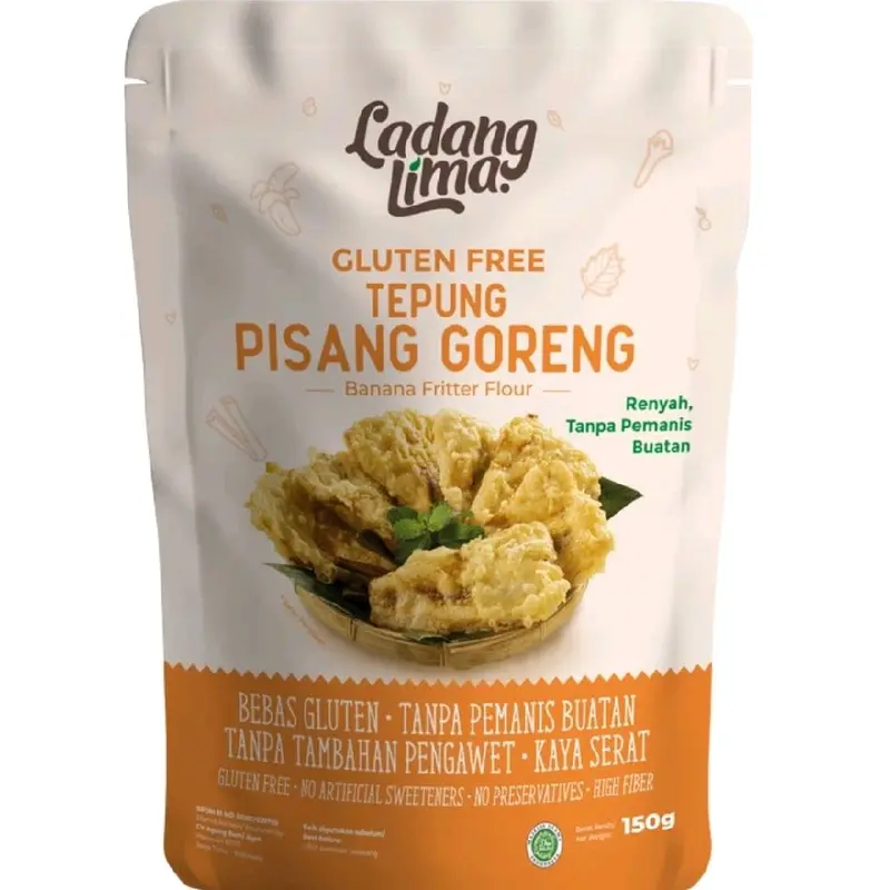 [BISA COD]Tepung bumbu gluten free ladang lima 150gr /Tepung bumbu ladang lima/Tepung bumbu gluten free/tepung bumbu sehat/Tepung bumbu murah Bahan Ayam Masakan 5
