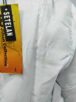 Product Review of Setelan Baju Muslim Putih Anak Perempuan // Baju Putih Manasik Haji Katun Bordir Variasi Celana Kerudung Sekolah Jilbab Syari Gamis Gamis Kombinasi baju  manasik from T** 0
