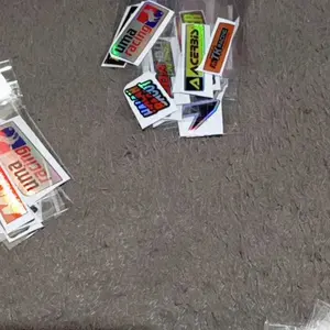 CR SPK-02 Isi 37 Lembar Sticker Racing Hologram Sticker Pack Anti Air Bahan Vinyl Grade Otomotif Cocok untuk Motor Mobil Hp Laptop Helm
