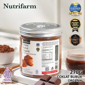 NUTRIFARM DARK CHOCOLATE POWDER 270G /COKLAT BUBUK