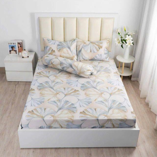 Product Introduction of BỘ 3 MÓN GA VÀ VỎ GỐI LỤA THÁI - CHẤT LIỆU MÁT MẺ, MÀU SẮC TRẺ TRUNG - Ga bo chun đệm được 10p. 21