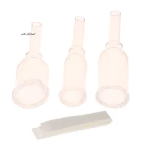 Sterilized Medical Silicone Male External Catheter Self-Adhesive Comfortable Size S M L for Urological Care