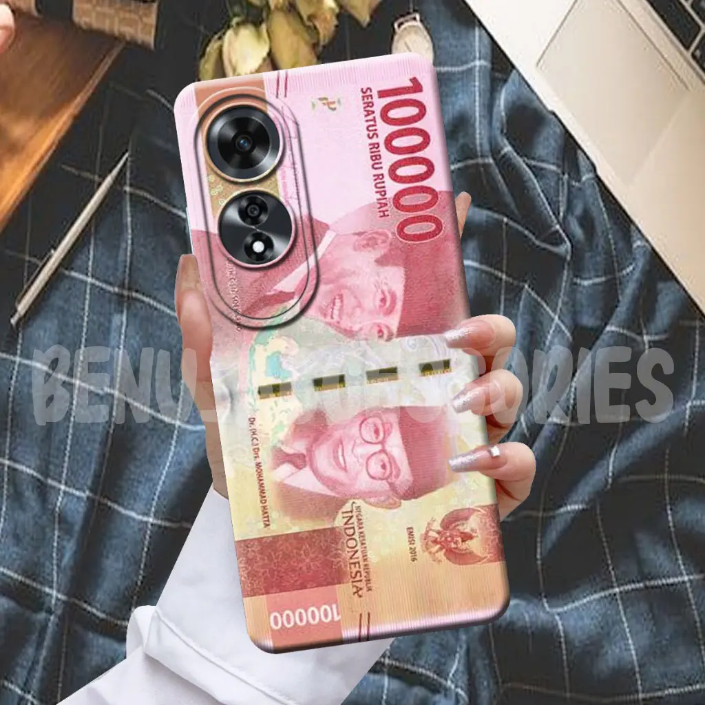 Case Kompatibel Untuk Oppo A60 BenuAccessories , Fashion Image Keren Case Handphone , Kassing Hp , Pelindung Handphone Cassing Hardcase Softcase