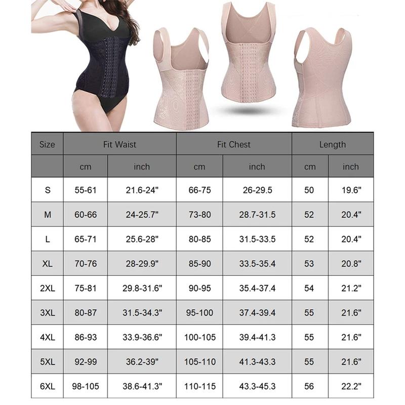 Fy korset Pelangsing Perut Buncit Wanita Korset Long Torso Korset Baju Pelangsing Korset Melahirkan 6