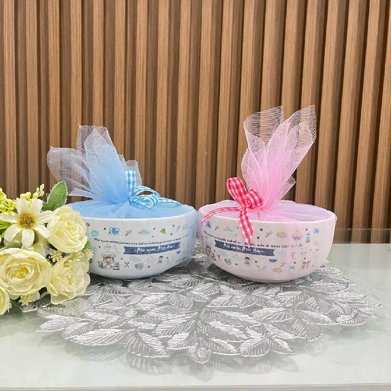 Mangkuk Keramik Custom Design dan Kata Kata 2