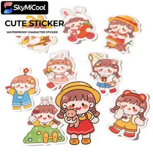 SkyMiCool Stiker Lucu Karakter Tahan Air untuk Dekorasi dan Koleksi - SKYMICOOL Sticker Random Lucu