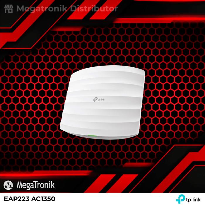 Gambar Access Point TP-Link EAP223 AC1350 Wireless Ceiling Mount Gigabit dari Megatronik Distributor Kab. Sleman Tokopedia