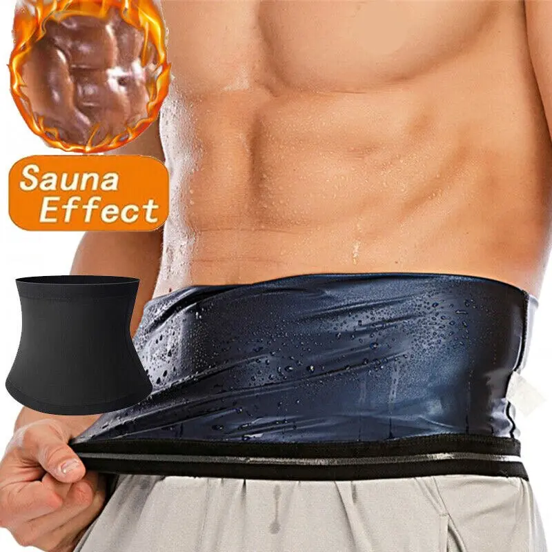 Mens Abdomen Reducer Sauna Body Shaper Fitness Sweat Trimmer Belt Waist Trainer Belly Shapewear Waist Trainer Corset We Womenswear Lingerie Compression Comfort