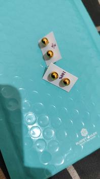 Product Review of ANTING TUSUK GOLD MOTIF BOLA / GIWANG BOLA . Perhiasan from B**a 2