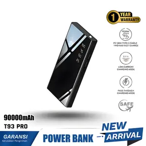 Powerbank 90000mAh 120W Fast Charging Dual Output Led Digital Display