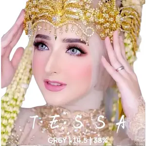 Softlens Urban Tessa (TRS) Normal & Minus ( -0.50 s/d -10.00) Dia 14.5mm - Gratis Lenscase