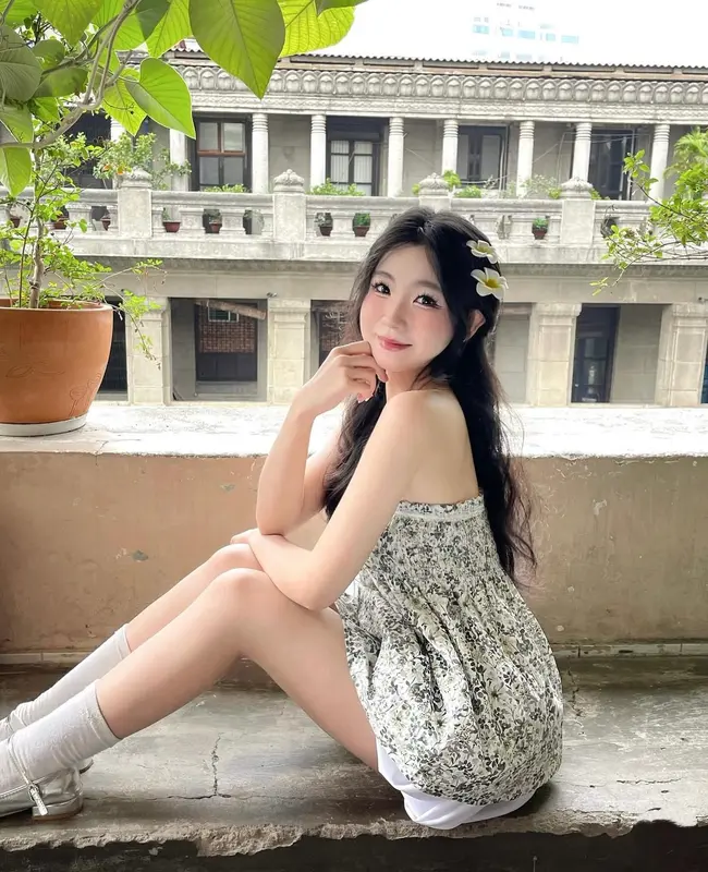 13 màu hoa nhí áo ống quây bo chun co giãn form xoè cột dây nơ mảnh lụa xinh xẻo cho nàng freesize video shop tự quay AGON TOP 7