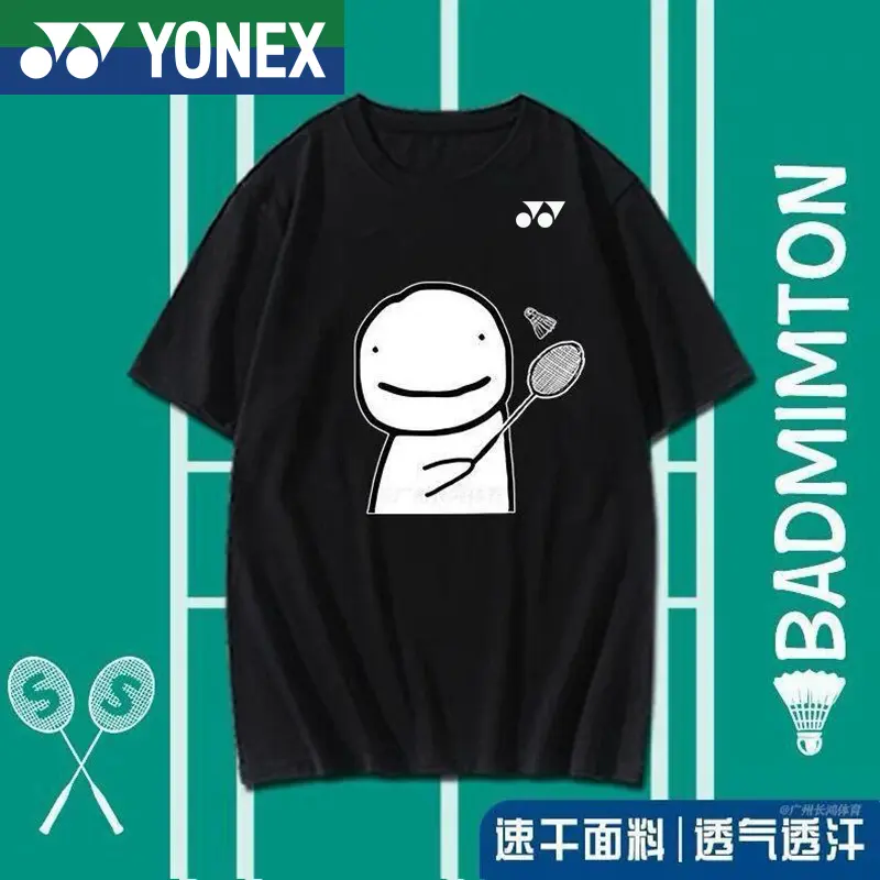 Áo Thi Đấu Bàn Tennis, Yonex, Mềm Mại Và Nhanh Khô, Áo Ngắn Tay, Hàng Mới Về Mùa Hè, Thích Hợp Chạy Bộ Hàng Ngày, Thi Đấu Thể Dục Và Cầu Lông, Áo Thun Thể Thao