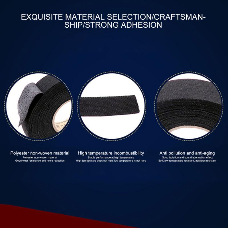 Product Introduction of Universal Car Door Lock Protector Anti-shock Tape Shock Absorber Trunk Sound Insulation Pad Anti-noise Buffer Cable Wiring 16