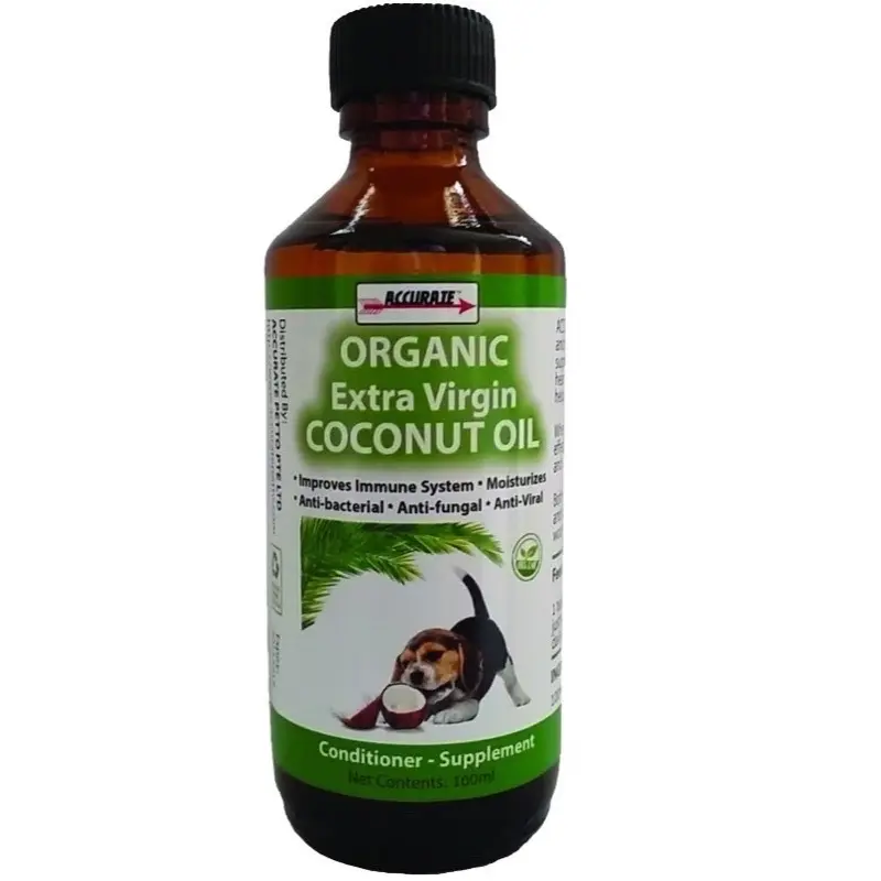 Accurate Organic Extra Virgin Coconut Oil for Dogs (2 sizes)