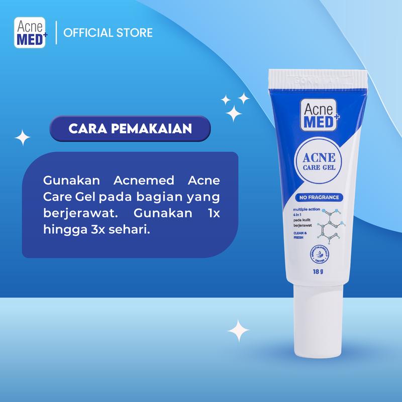 Acnemed Acne Care Gel / Obat Jerawat Wajah Perawatan Kulit Berjerawat 6