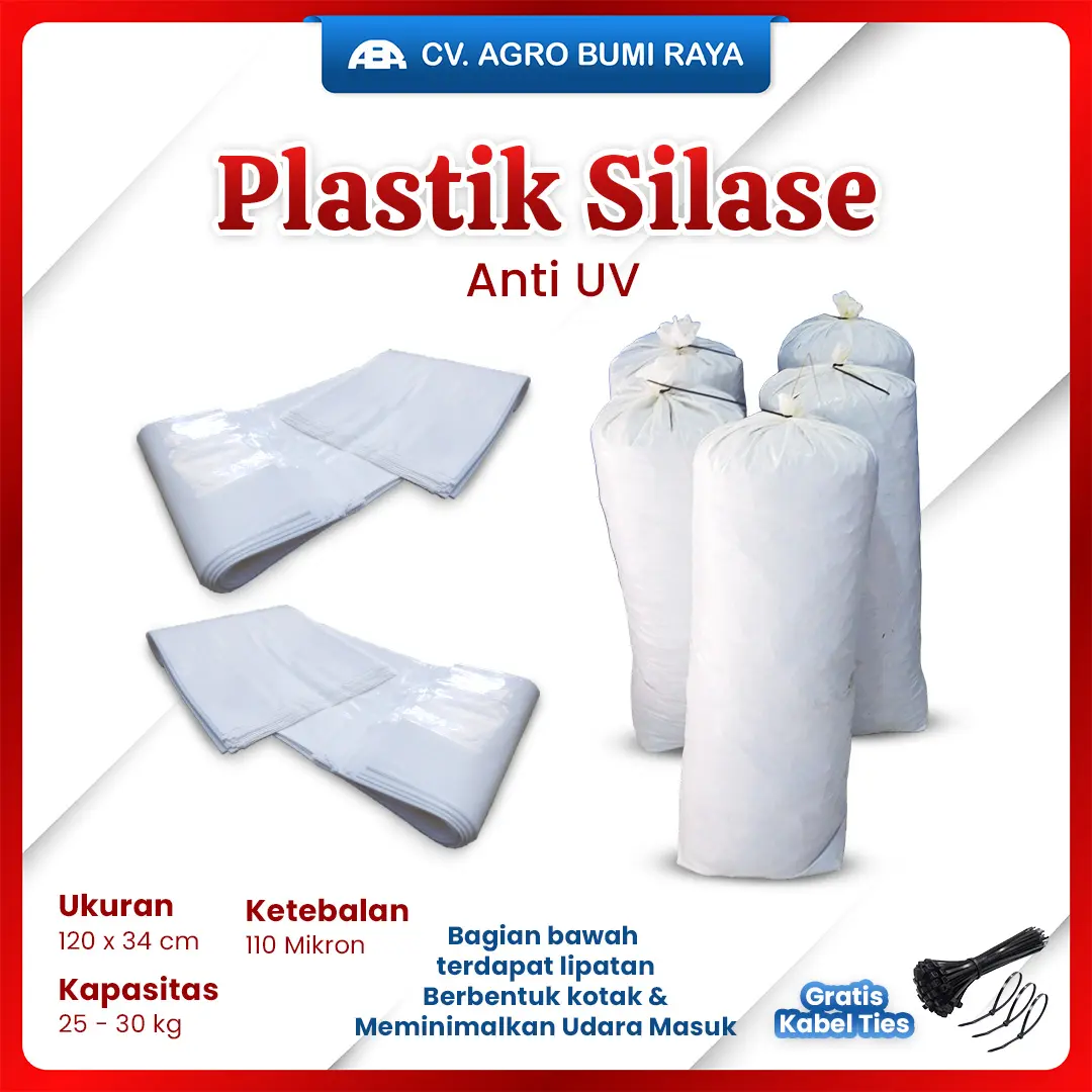 Kantong plastik silase tebon