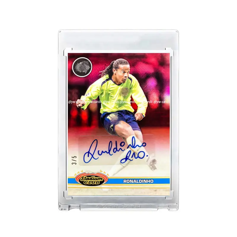 Thẻ Ngôi Sao Ronaldinho Jr., Trong Champions League Barcelona Bóng Đá, Không Panini Topps, Thẻ Tự Làm, Ronaldinho Đã Ký 0