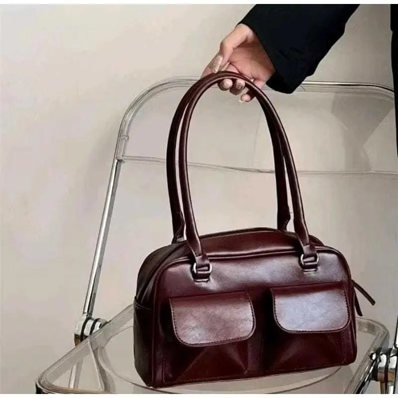 Tas Bahu Wanita Leoni - Korea Style Sintetis - Kulit