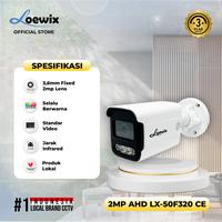 Gambar LOEWIX Kamera CCTV 2MP AHD Outdoor Waterproof - Kamera Pengawas Keamanan Analog - LX-50F320CE dari Loewix Kota Administrasi Jakarta Utara 1 Tokopedia