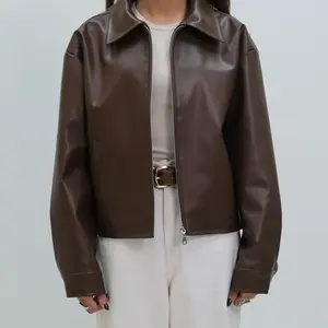 PUFF IT UP - Classic Leather Jacket / Jacket Kulit