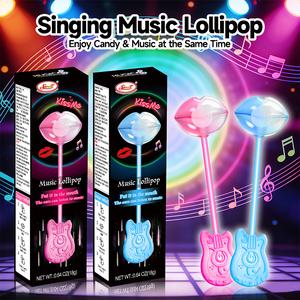 SWOOT Music Lollipop - Singing Lollipop for Valentine's Day and Holiday Gifts, Individually Wrapped, 18g, Sweet Snack