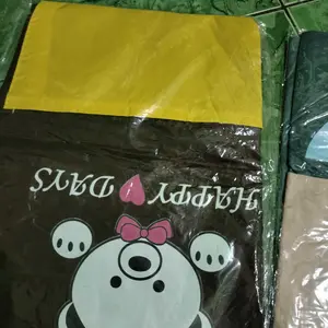 BISA COD H5296 Celemek Anti Air Bahan Kain / Celemek Apron Masak Karakter Anti Air Anti Minyak Tali Waterproof