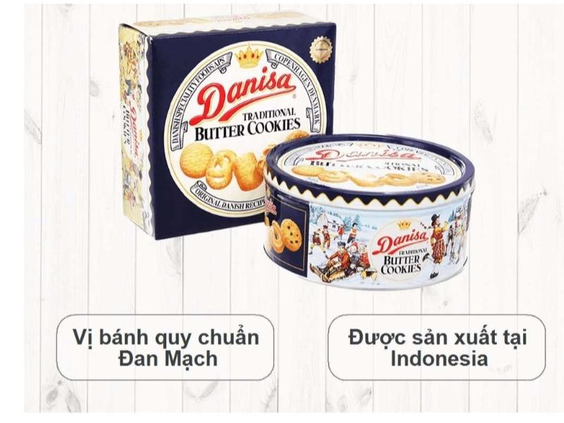 Bánh quy bơ Danisa hộp 454g
