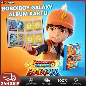 240PCS/432PCS Kartu Mainan Boboiboy Galaxy Album Kartu - Hanya Buku Album Kartu, Tanpa Kartu
