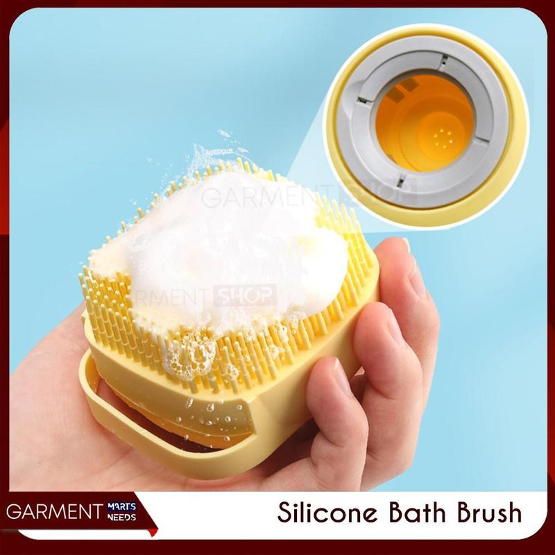 Sikat Mandi Silikon Shower Brush Alat Pembersih Daki Badan Lembut Milenial Massage Body Scrub Bayi 2