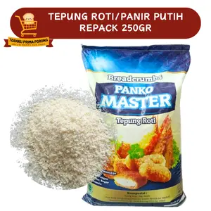 Panko Master Tepung Roti / Panir Putih Kemasan Repack 250gr