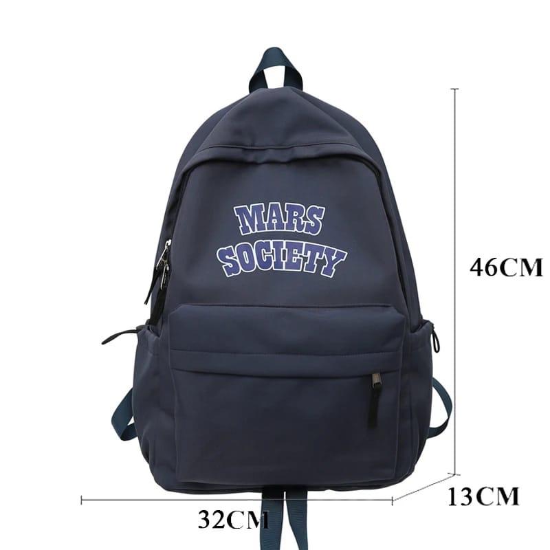 Tas ransel mars society cewe cowo buat sekolah main keren murah 3