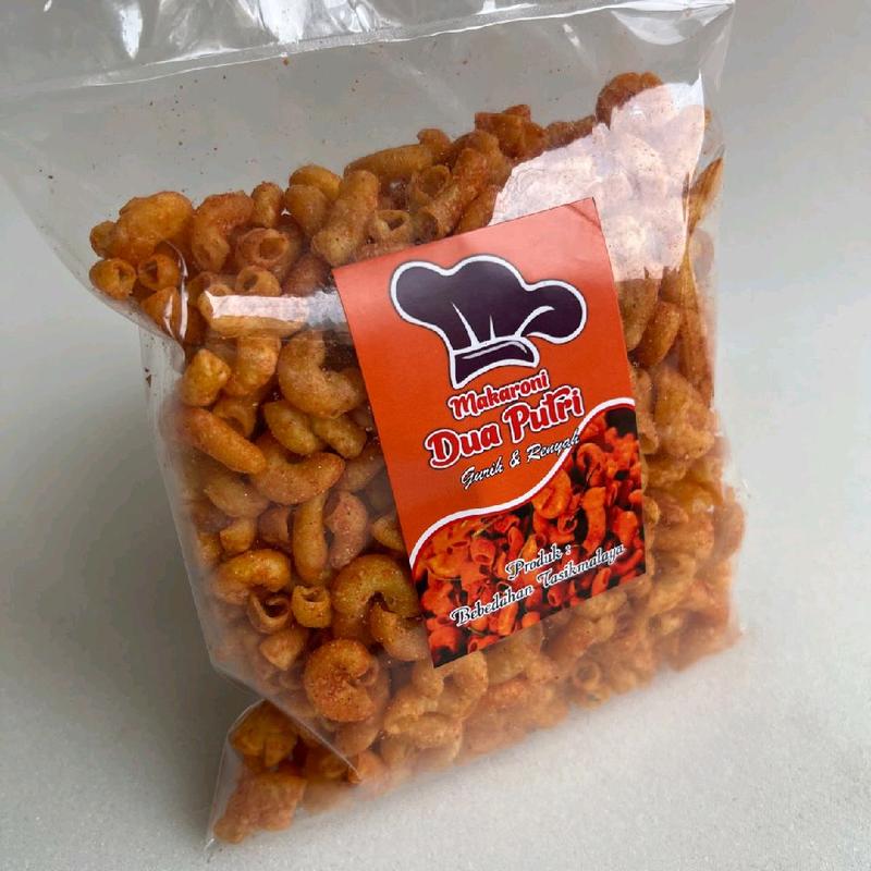 MAKARONI DUA PUTRI 250 GRAM  / CEMILAN KERING ENAK GURIH DAN RENYAH 5