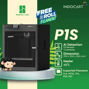 3D Printer BambuLab P1S High Speed Core XY 3D printing Full Enclosed