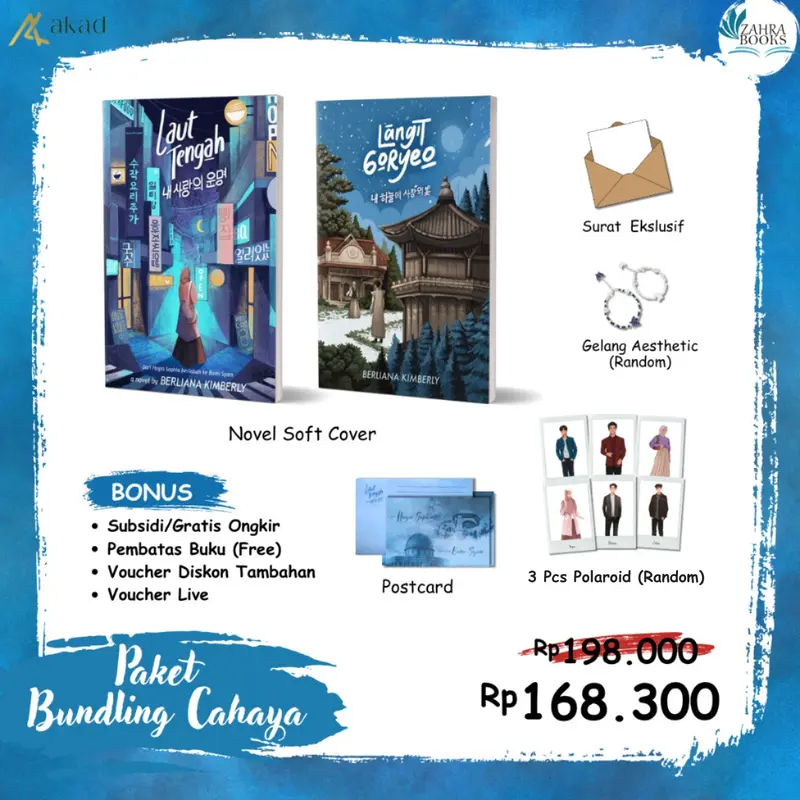 Novel Laut Tengah & Langit Goryeo By Berliana Kimberly ( LIMITED ) 1