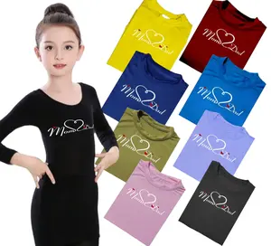 BAJU MANSET ANAK KARAKTER MOM AND DAD USIA 3-15 TAHUN