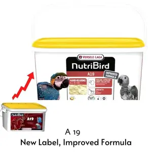 VERSELE LAGA NUTRIBIRD A19 3 KG BUBUR LOLOHAN BABY AFGREY BABY MACAW