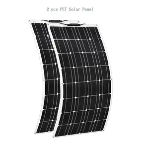 Portable Flexible Solar Panel 16V 100W 18v plate